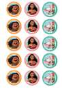 Moana Edible Cupcake Images